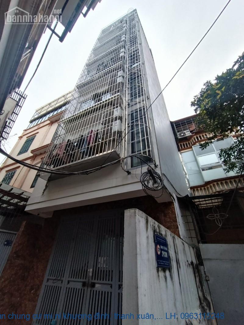 bán chung cư mi ni khương đình, thanh xuân, 138m2, 28P khép kín