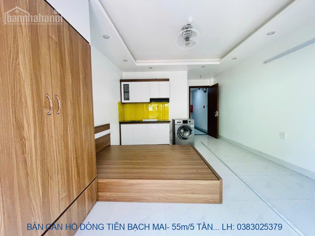 BÁN CĂN HỘ DÒNG TIÊN BẠCH MAI- 55m/5 TẦNG THANG MÁY–CHO THUÊ 50TRIỆU