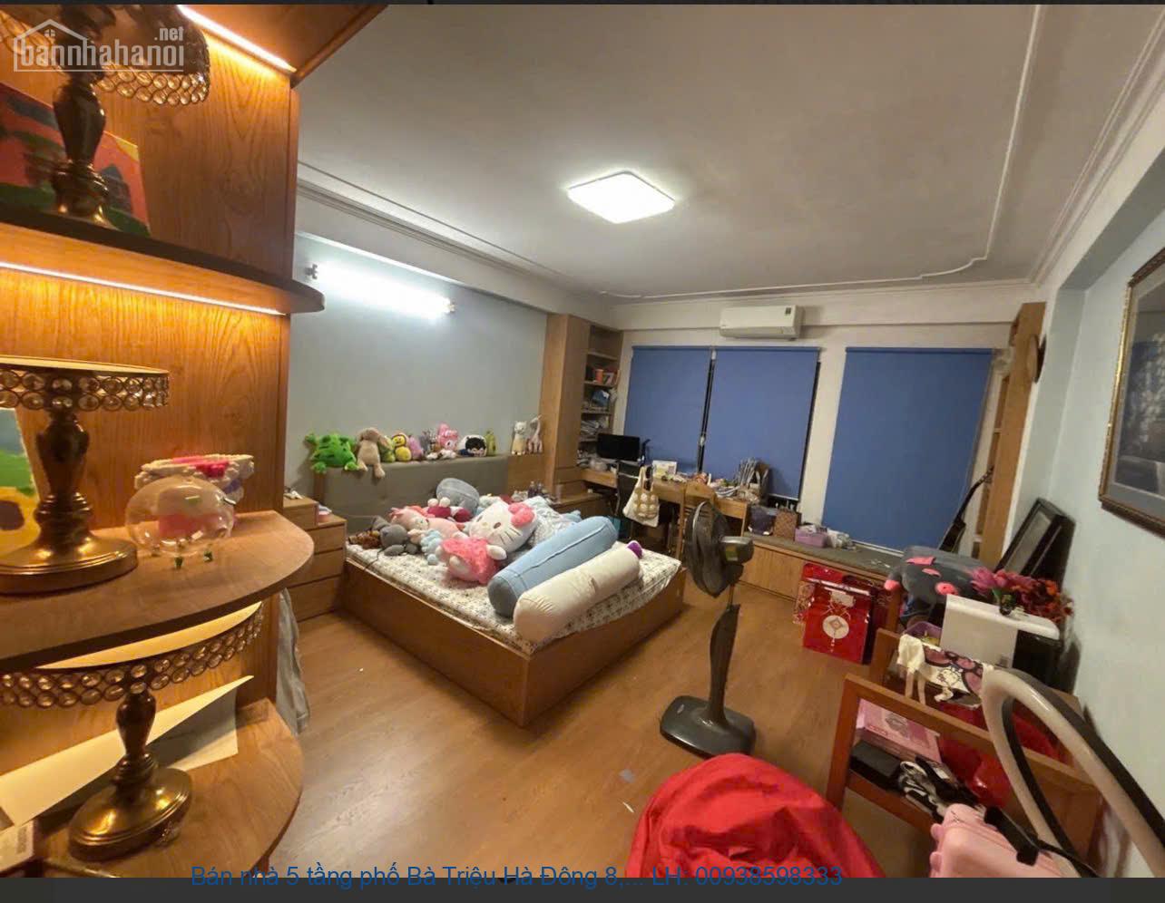Bán nhà 5 tầng phố Bà Triệu Hà Đông 8,6 tỷ