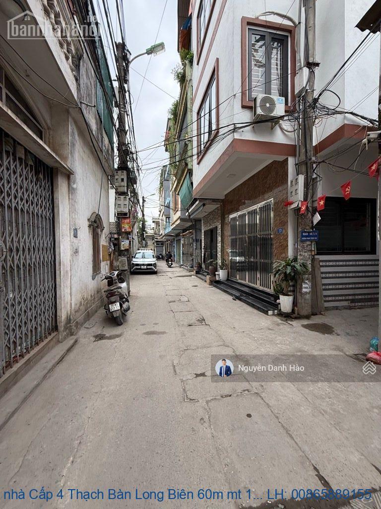 Bán nhà Cấp 4 Thạch Bàn Long Biên 60m mt 10m sổ đỏ ss sang tên chỉ