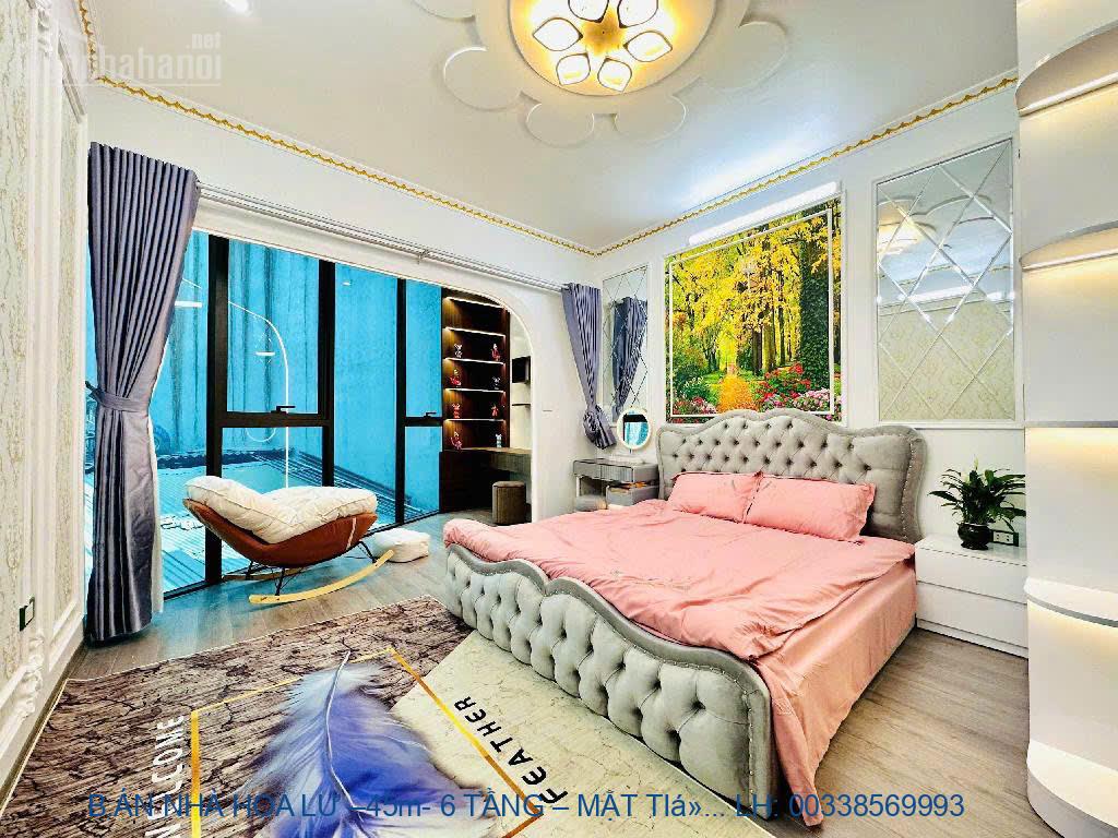 B.ÁN NHÀ HOA LƯ –45m- 6 TẦNG – MẶT TIỀN RỘNG – NGÕ THÔNG – CÁC