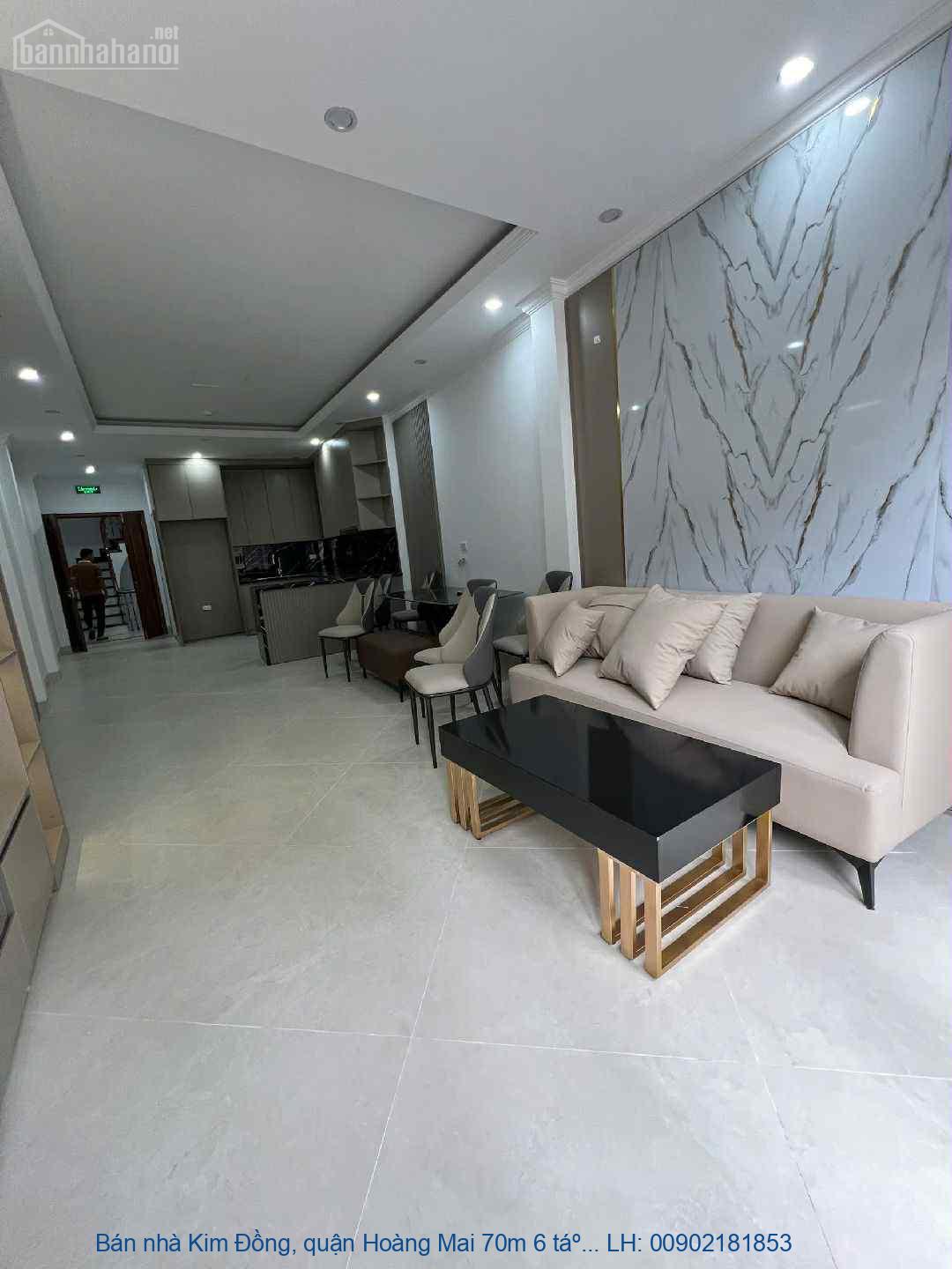 Bán nhà Kim Đồng, quận Hoàng Mai 70m 6 tầng thang máy, vỉa hè, ô tô