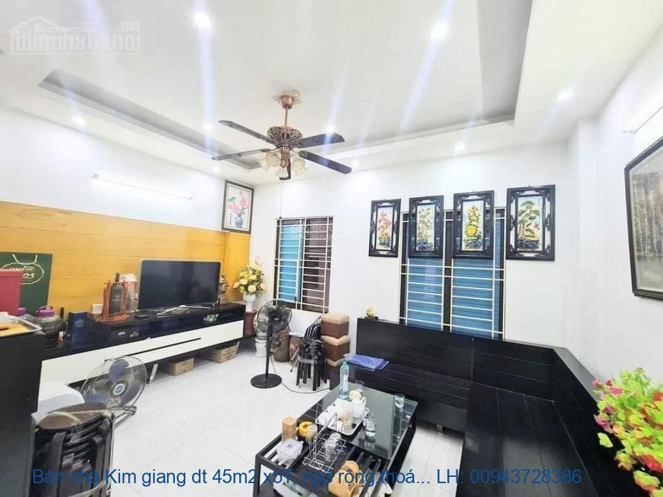 Bán nhà Kim giang dt 45m2 x5T, ngõ rộng,thoáng,gần phố,giá chỉ 8,25 Bán nhà Kim giang dt 45m2 x5T, ngõ rộng,thoáng,gần phố,giá chỉ 8,25