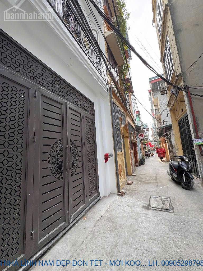 BÁN NHÀ LĨNH NAM ĐẸP ĐÓN TẾT - MỚI KOONG - 6 TẦNG THANG MÁY - SỔ HO