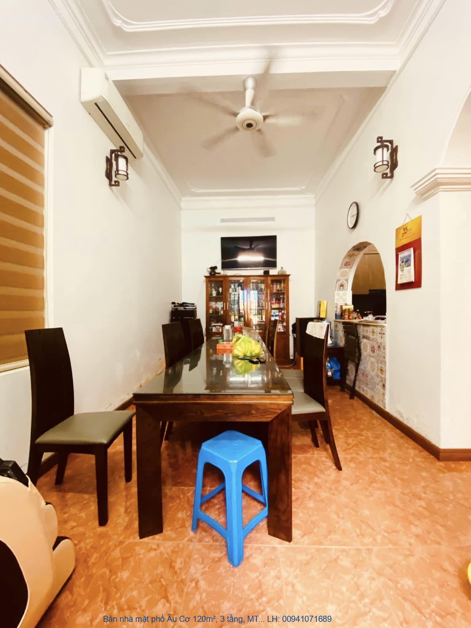 Bán nhà mặt phố Âu Cơ 120m², 3 tầng, MT 5.5m, chào giá 28.8 Tỷ Tây H