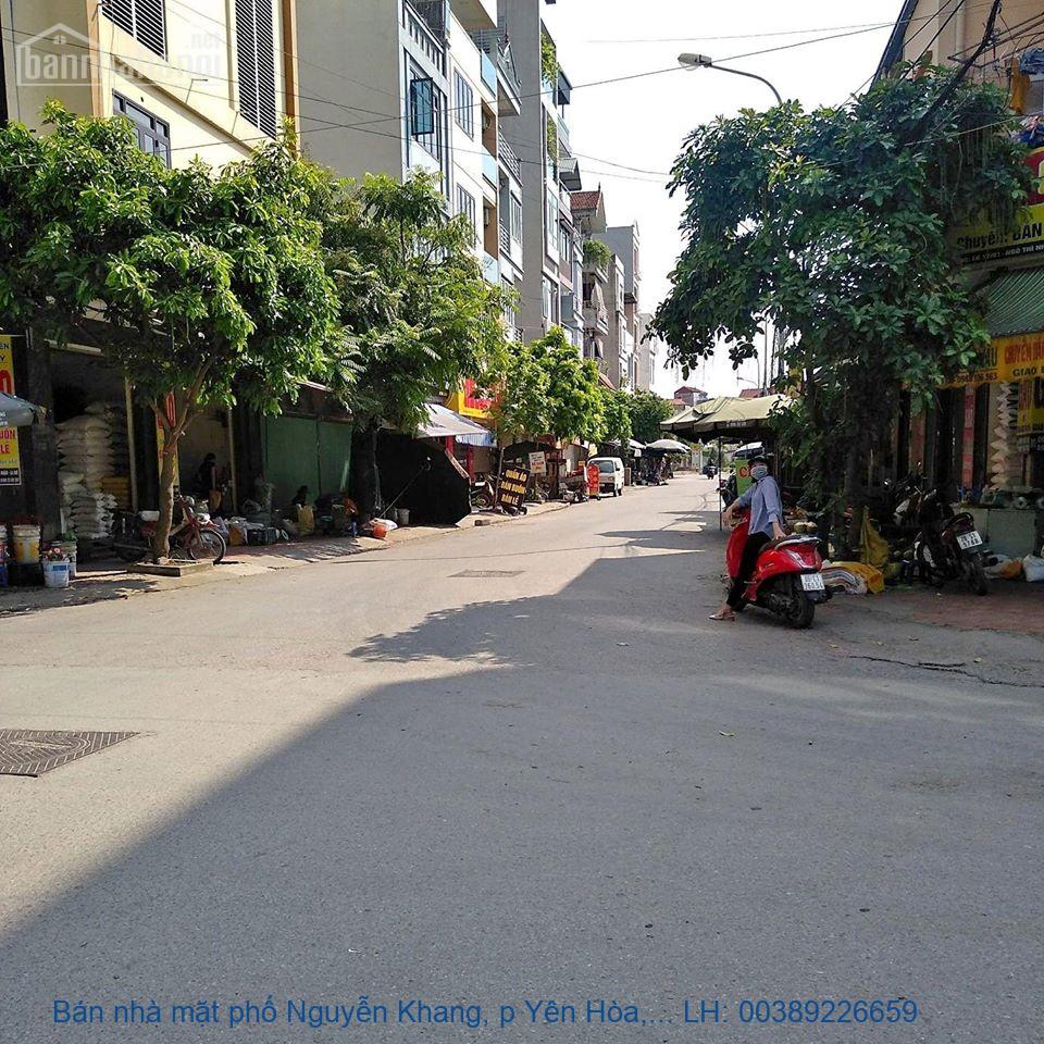 Bán nhà mặt phố Nguyễn Khang, p Yên Hòa, Cầu Giấy 60m2 giá 14tỷ