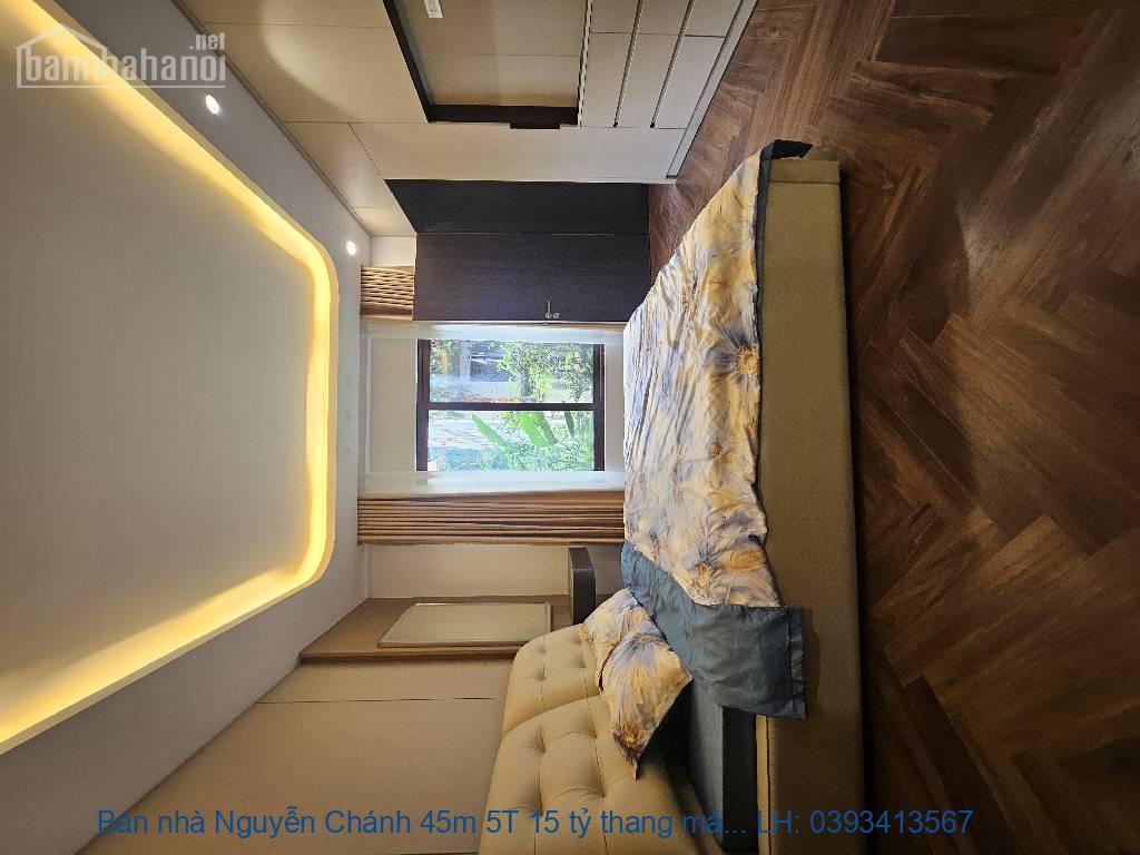 Bán nhà Nguyễn Chánh 45m 5T 15 tỷ thang máy, kinh doanh nhỏ