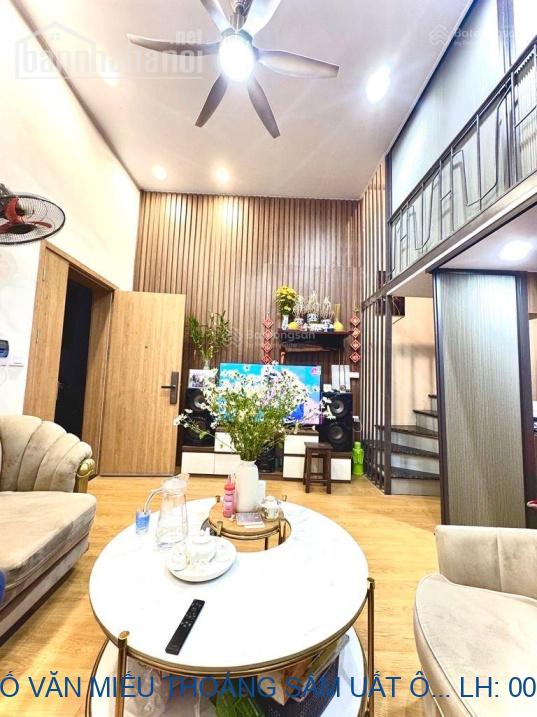 BÁN NHÀ PHỐ VĂN MIẾU THOÁNG SẦM UẤT Ô TÔ CỬA NHỈNH 12 TỶ