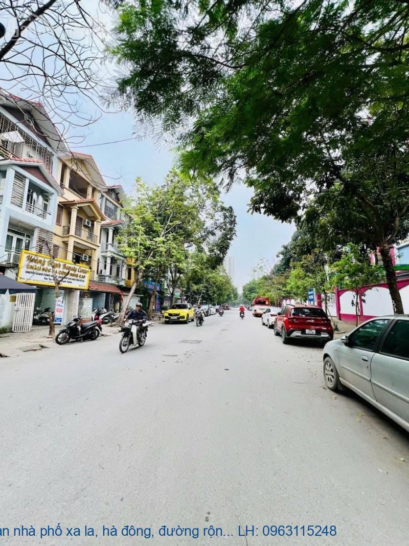 bán nhà phố xa la, hà đông, đường rộng 19m, kinh doanh, 100m2, mặt ti