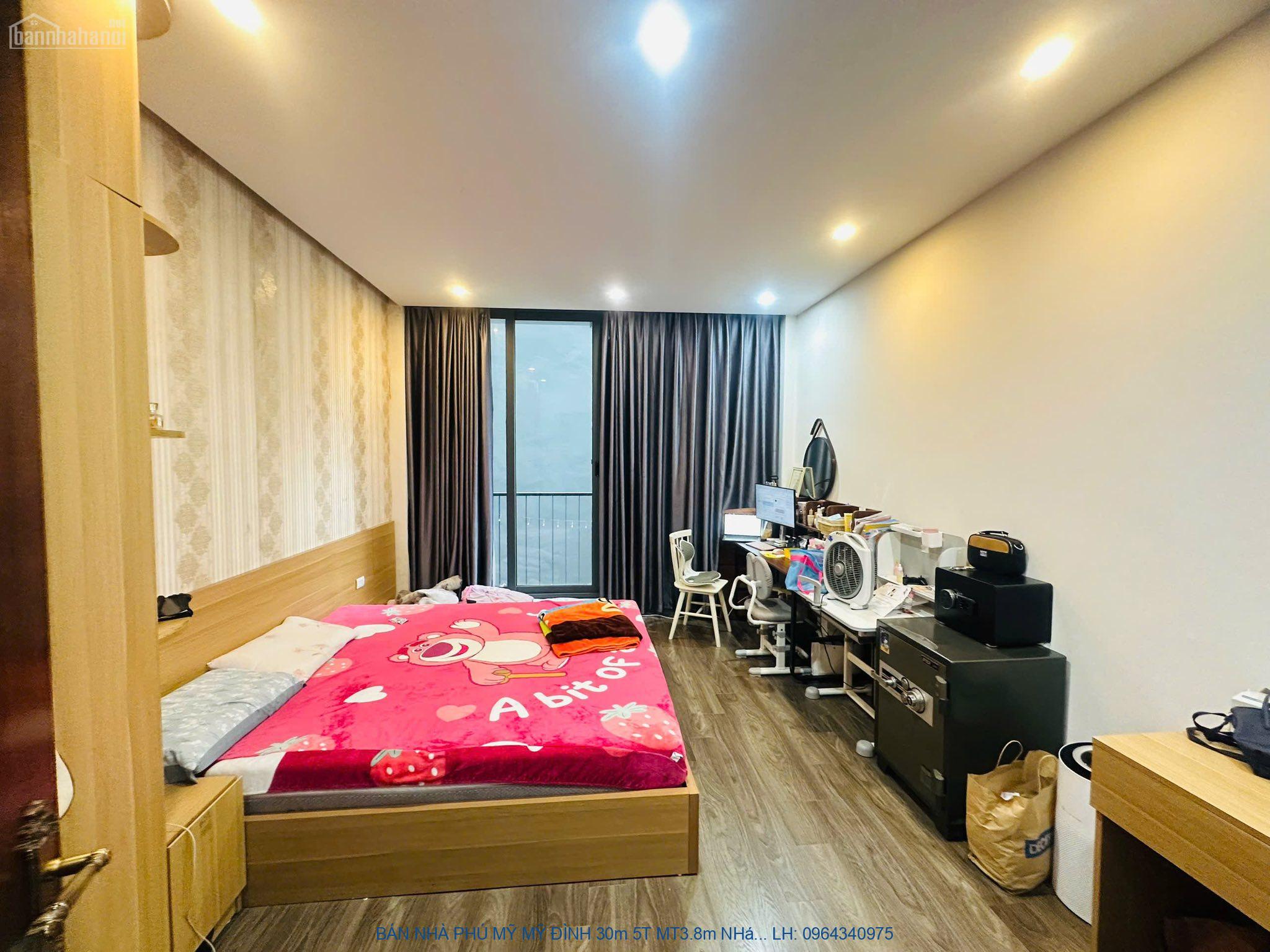  BÁN NHÀ PHÚ MỸ MỸ ĐÌNH 30m 5T MT3.8m NHỈNH 7 TỶ NHÀ ĐẸP Ở NGAY