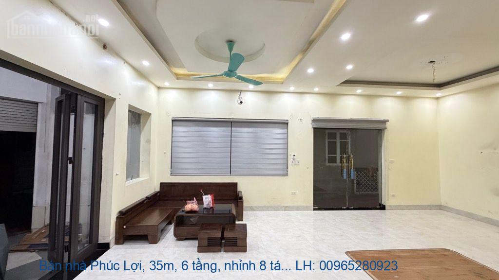 Bán nhà Phúc Lợi, 35m, 6 tầng, nhỉnh 8 tỷ. Siêu phẩm thang mấy, tặ