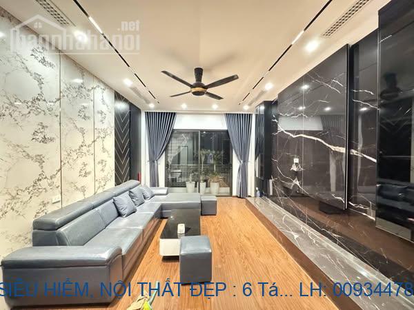 BÁN NHÀ SIÊU HIẾM, NỘI THẤT ĐẸP : 6 TẦNG THANG MÁY Ô TÔ VÀO NHÀ -