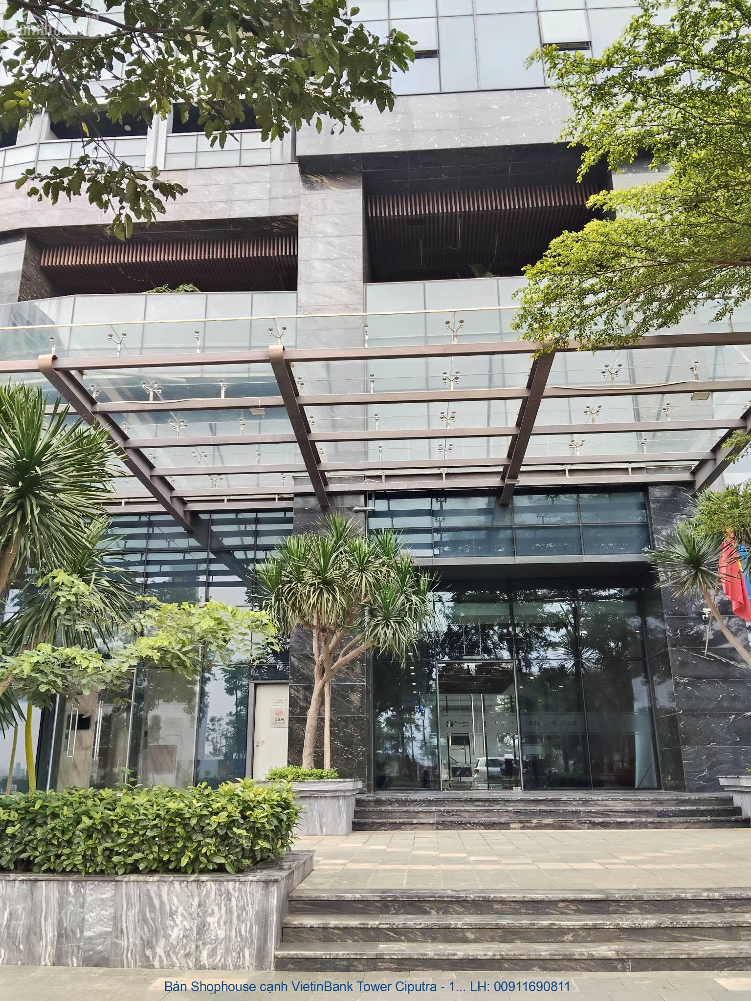 Bán Shophouse cạnh VietinBank Tower Ciputra - 145m², đang cho thuê 55