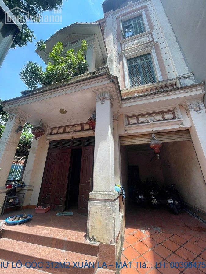 BIỆT THỰ LÔ GÓC 312M2 XUÂN LA – MẶT TIỀN 32M – GIÁ TRỊ NẰM Ở Q