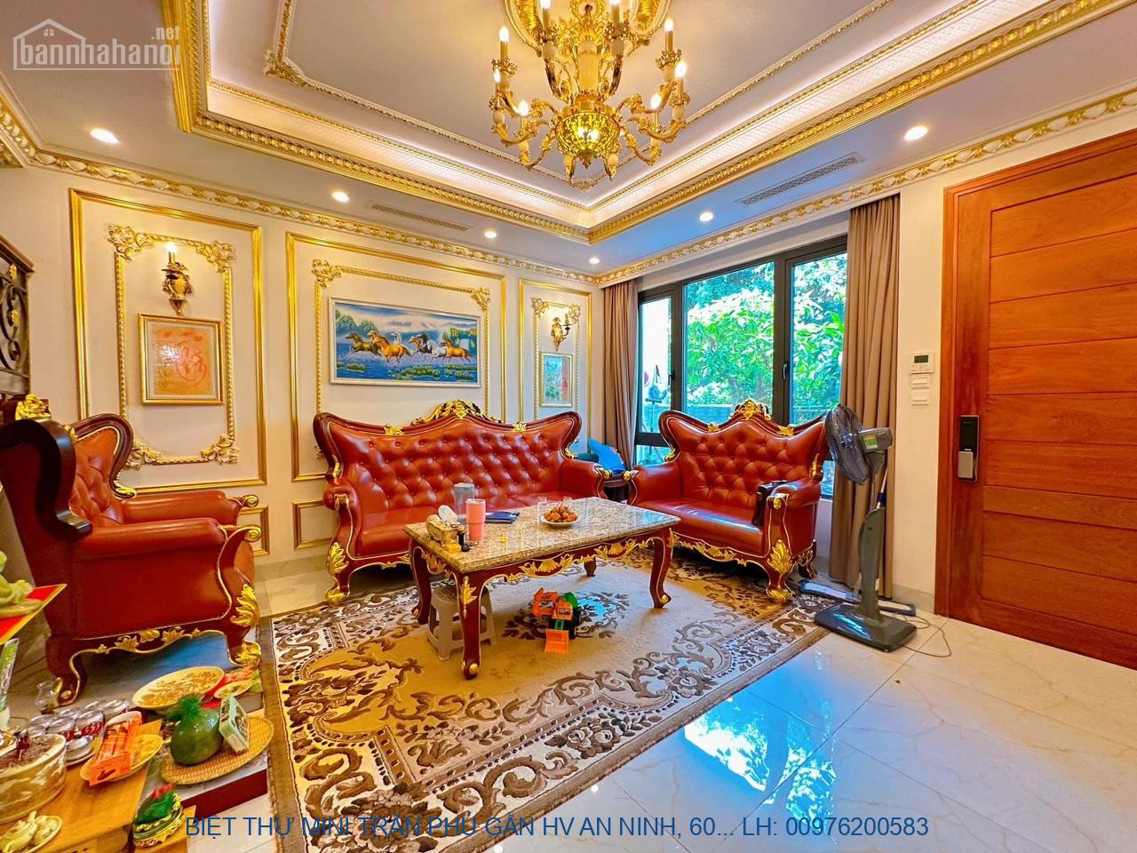 BIỆT THỰ MINI TRẦN PHÚ GẦN HV AN NINH, 60M, 4T, Ô TÔ TRÁNH, CHỈ HƠN