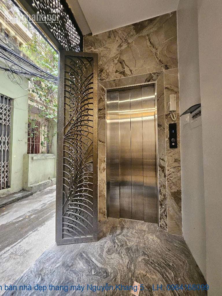 Cần bán nhà đẹp thang máy Nguyễn Khang 52m 5T MT 7m 13 tỷ 