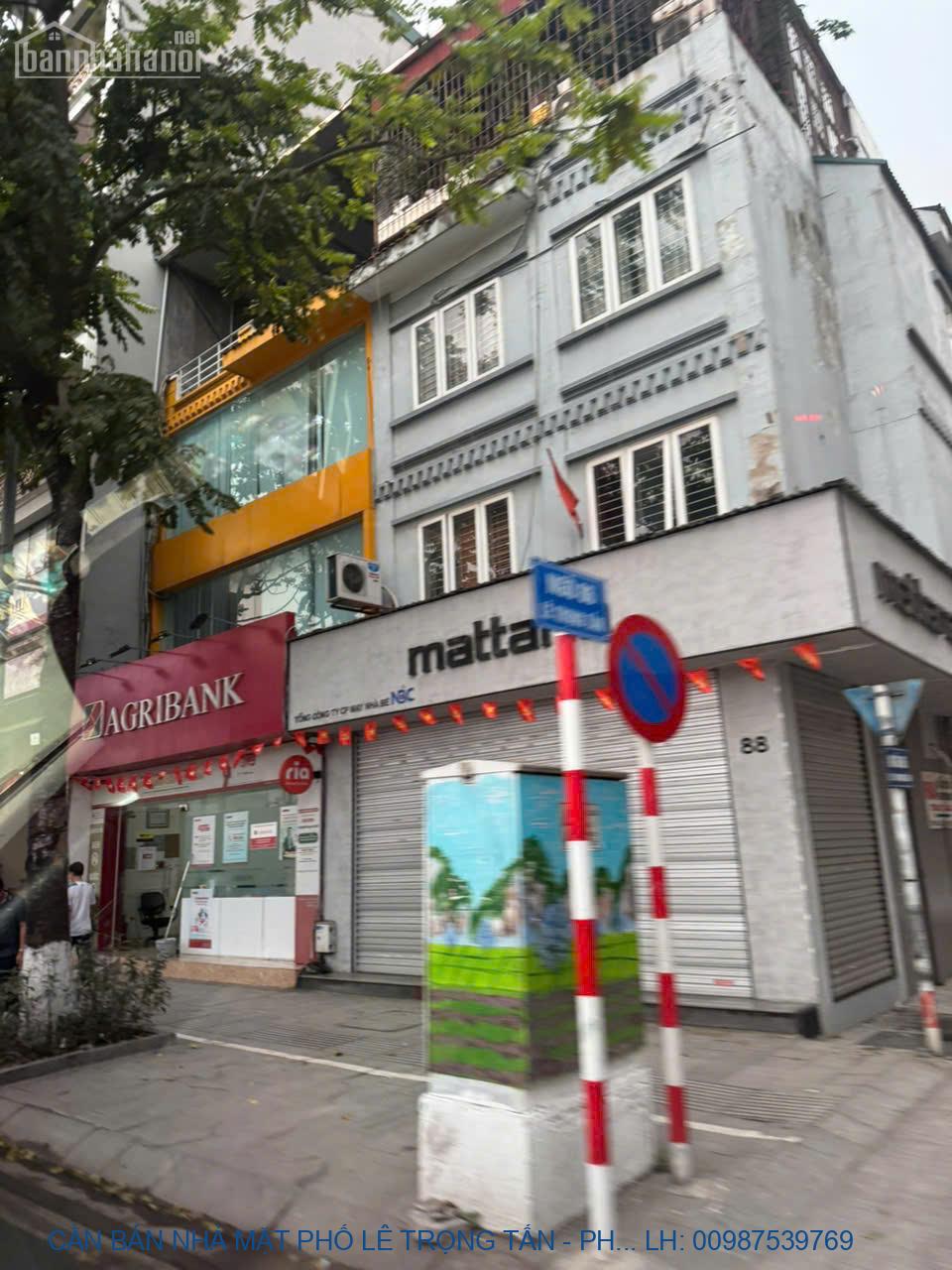 CẦN BÁN NHÀ MẶT PHỐ LÊ TRỌNG TẤN - PHƯƠNG LIỆT CÓ DT 90M2, sổ đ
