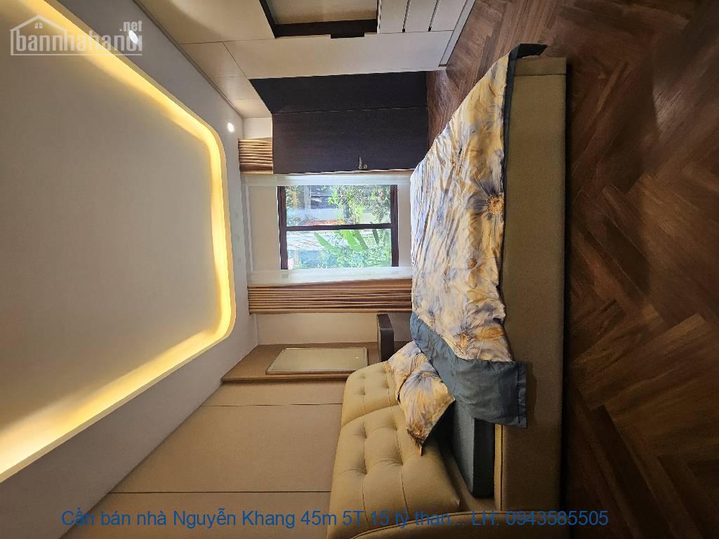Cần bán nhà Nguyễn Khang 45m 5T 15 tỷ thang máy sịn sò