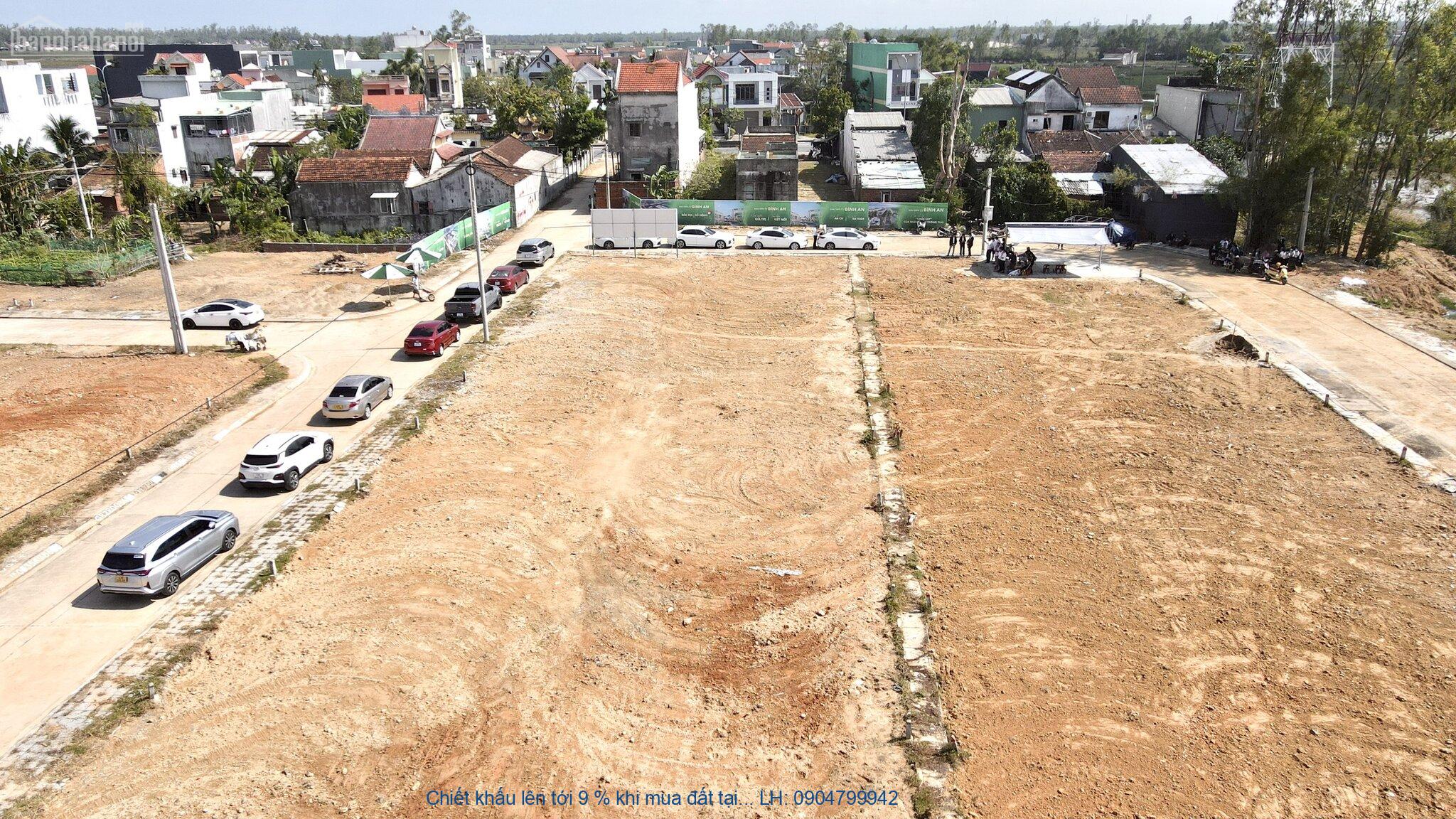 Chiết khấu lên tới 9 % khi mua đất tại KDC Bình An