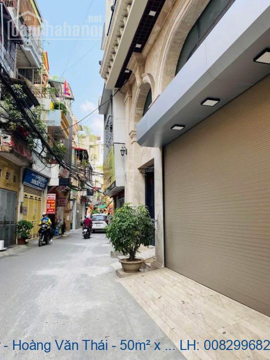 Giảm sốc 2 tỷ - Hoàng Văn Thái - 50m² x 6T - Thang máy - Chỉ 12.9 tỷ