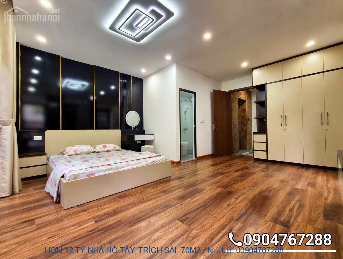 HƠN 12 TỶ NHÀ HỒ TÂY, TRÍCH SÀI: 70M2 - NGÕ THÔNG KINH DOANH - SÁT HỒ