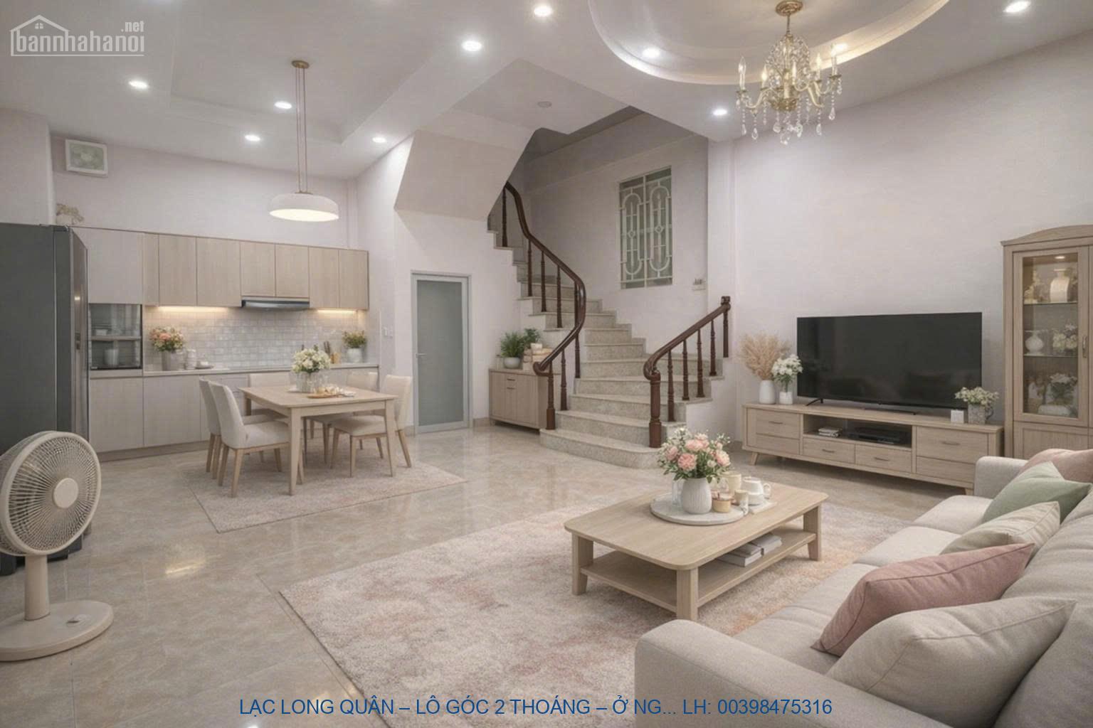 LẠC LONG QUÂN – LÔ GÓC 2 THOÁNG – Ở NGAY – NHÀ THỰC, GIÁ THỰC