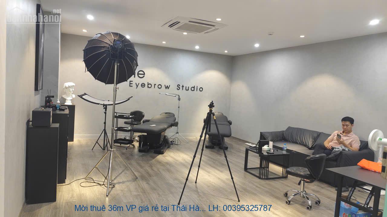 Mời thuê 36m VP giá rẻ tại Thái Hà
