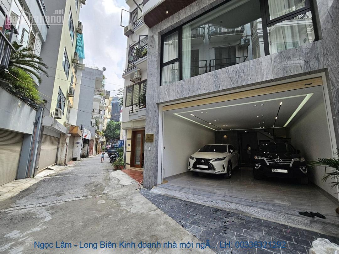 Ngọc Lâm - Long Biên Kinh doanh nhà mới ngõ ôtô - lô góc - 4.5 tầng