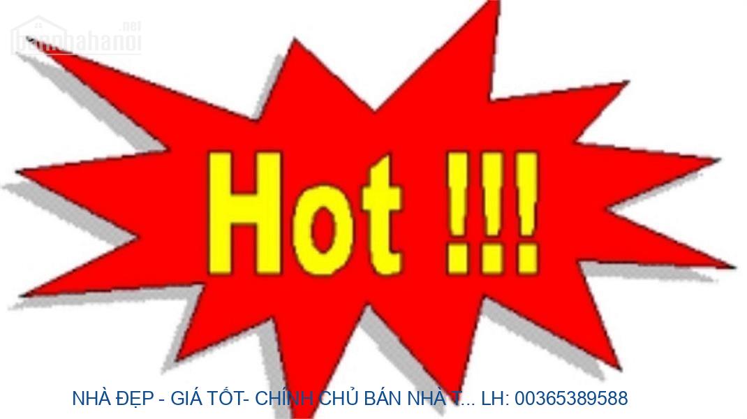 NHÀ ĐẸP - GIÁ TỐT- CHÍNH CHỦ BÁN NHÀ Tại Phường Quỳnh Mai, Quận