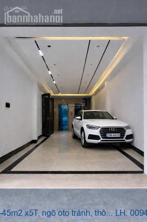 Nhà Hoàng Liệt-45m2 x5T, ngõ oto tránh, thông,xây mới,thang máy,nhỉnh