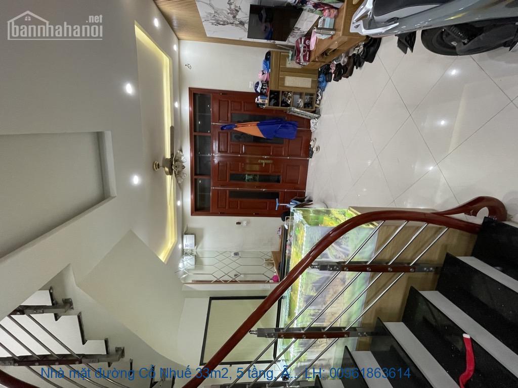 Nhà mặt đường Cổ Nhuế 33m2, 5 tầng, ô tô tránh, giá tốt