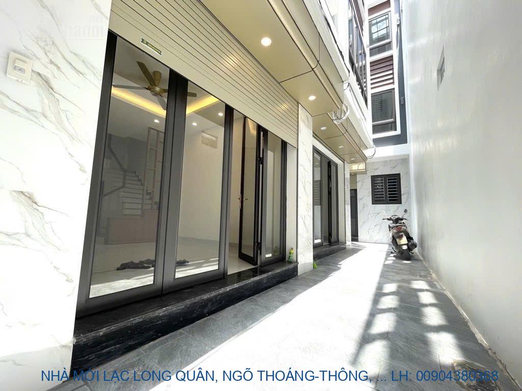 NHÀ MỚI LẠC LONG QUÂN, NGÕ THOÁNG-THÔNG, 5 TẦNG NHÀ MỚI Ở LUÔN GIÁ