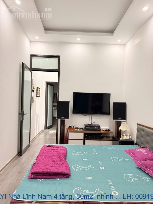 NHANH TAY! Nhà Lĩnh Nam 4 tầng, 30m2, nhỉnh 4 tỉ - Giá tốt nhất Hoàng