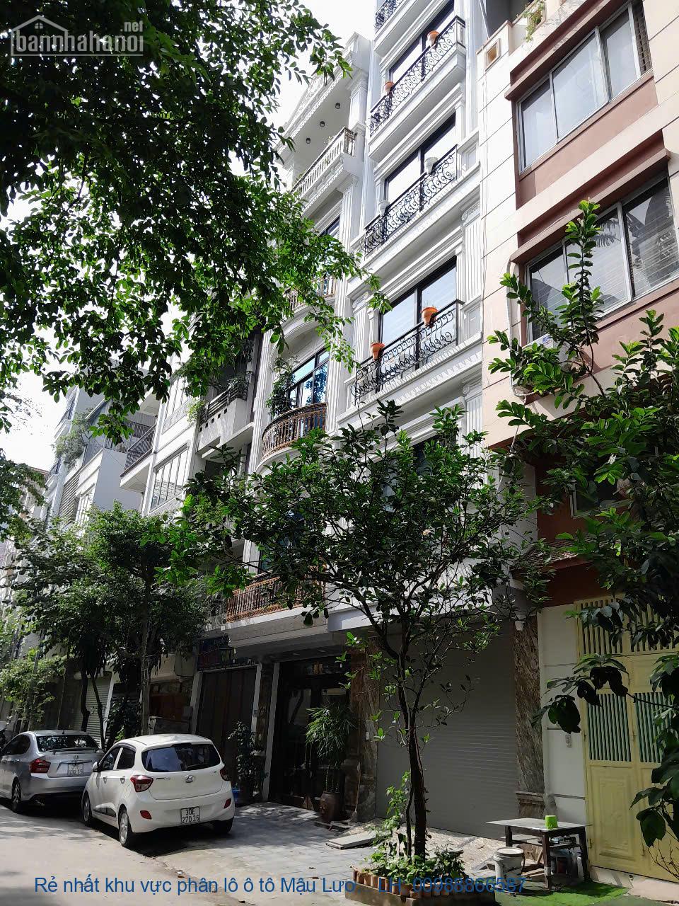 Rẻ nhất khu vực phân lô ô tô Mậu Lương Hà Đông 14 tỷ .