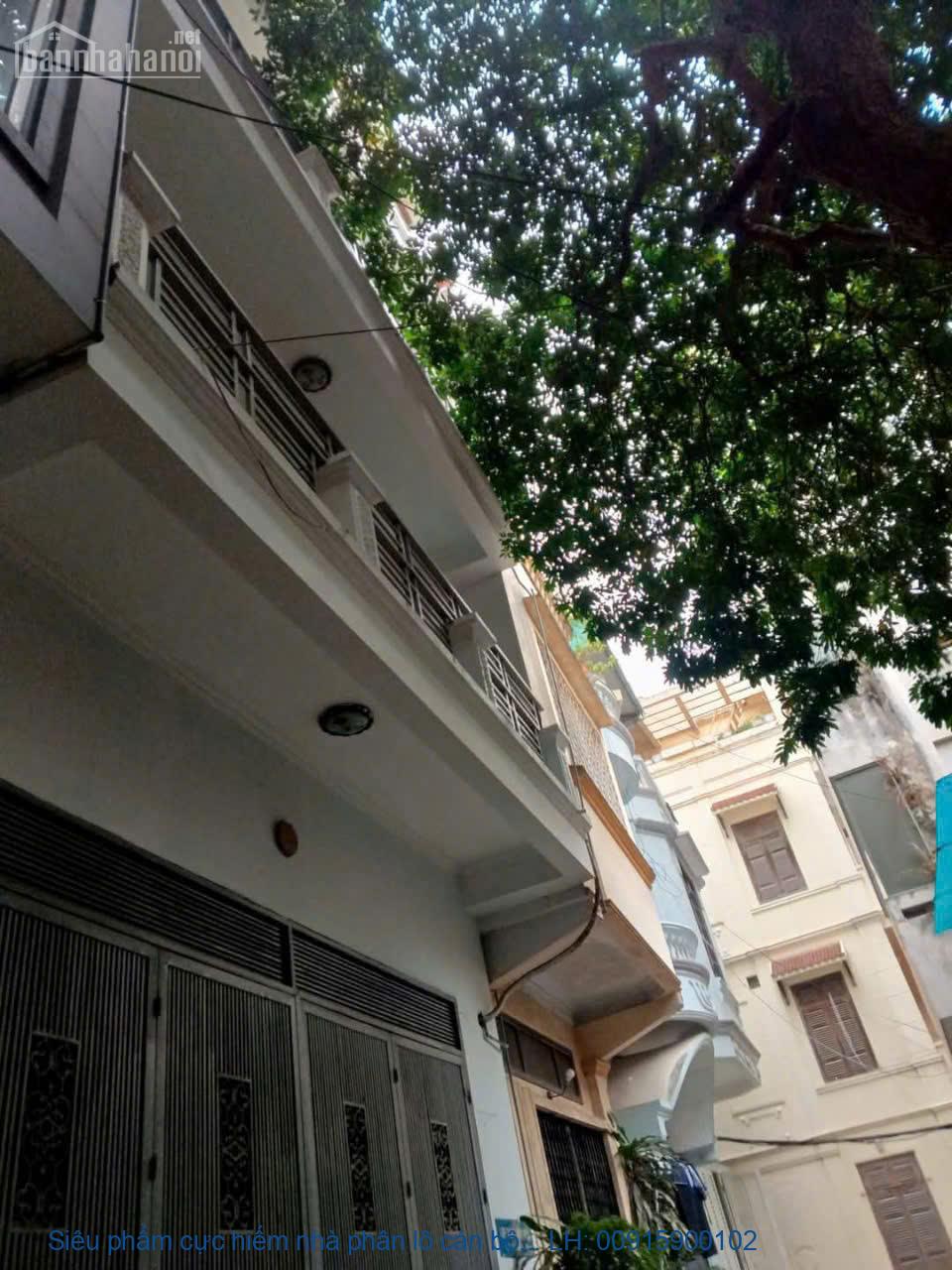 Siêu phẩm cực hiếm nhà phân lô cán bộ quân đội phố Hoàng Sâm, C