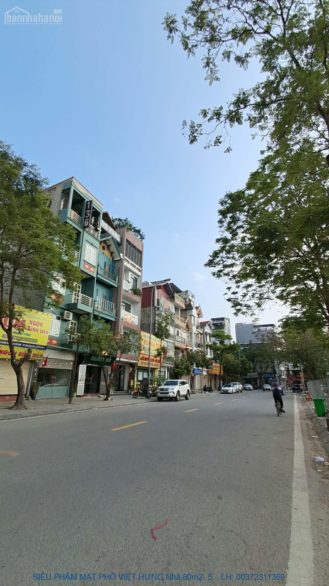 SIÊU PHẨM MẶT PHỐ VIỆT HƯNG Nhà 80m2- 5 Tầng kiên cố-2x Tỷ