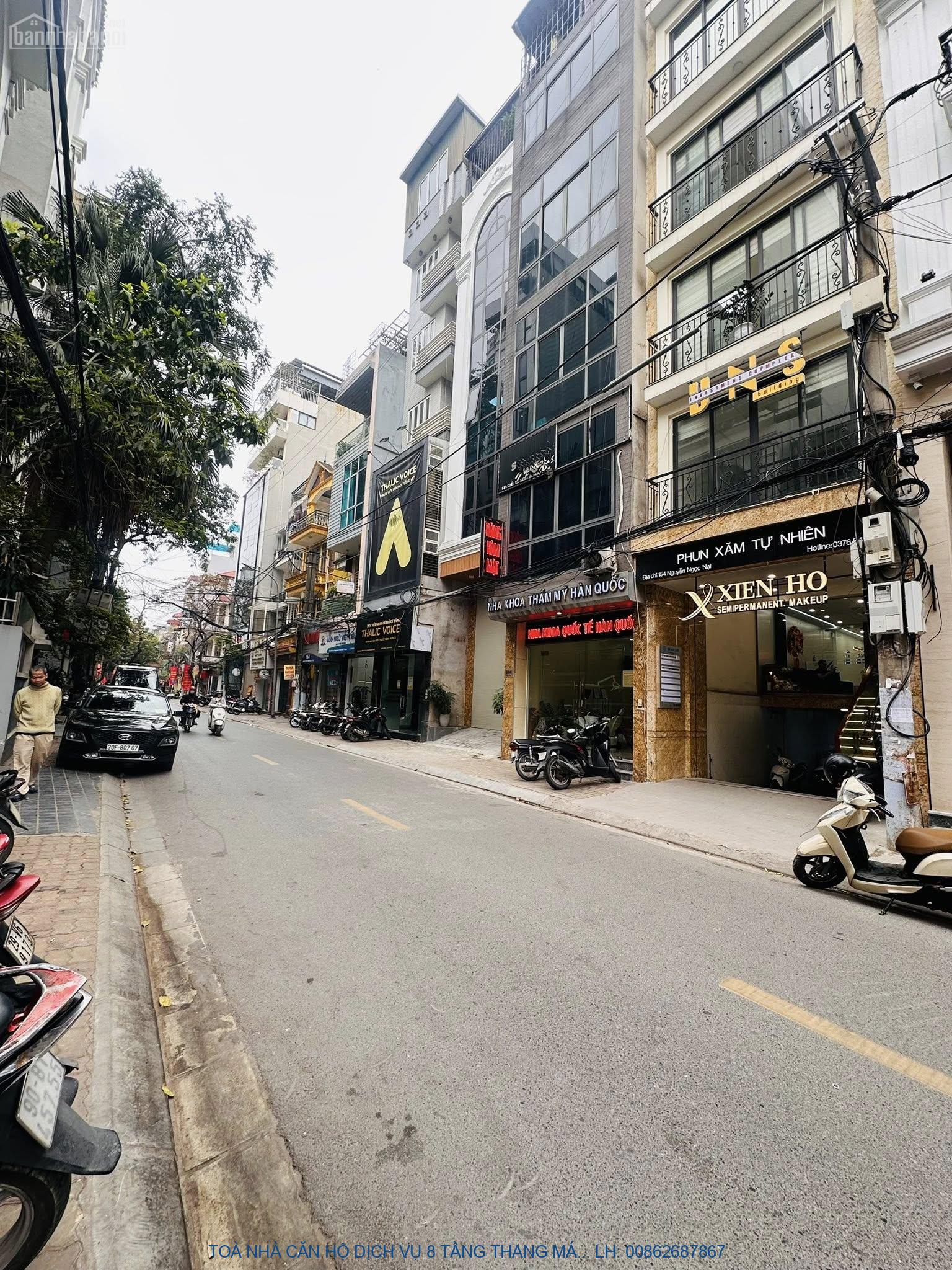 TOÀ NHÀ CĂN HỘ DỊCH VỤ 8 TẦNG THANG MÁY - 15 PHÒNG FULL NỘI THẤT