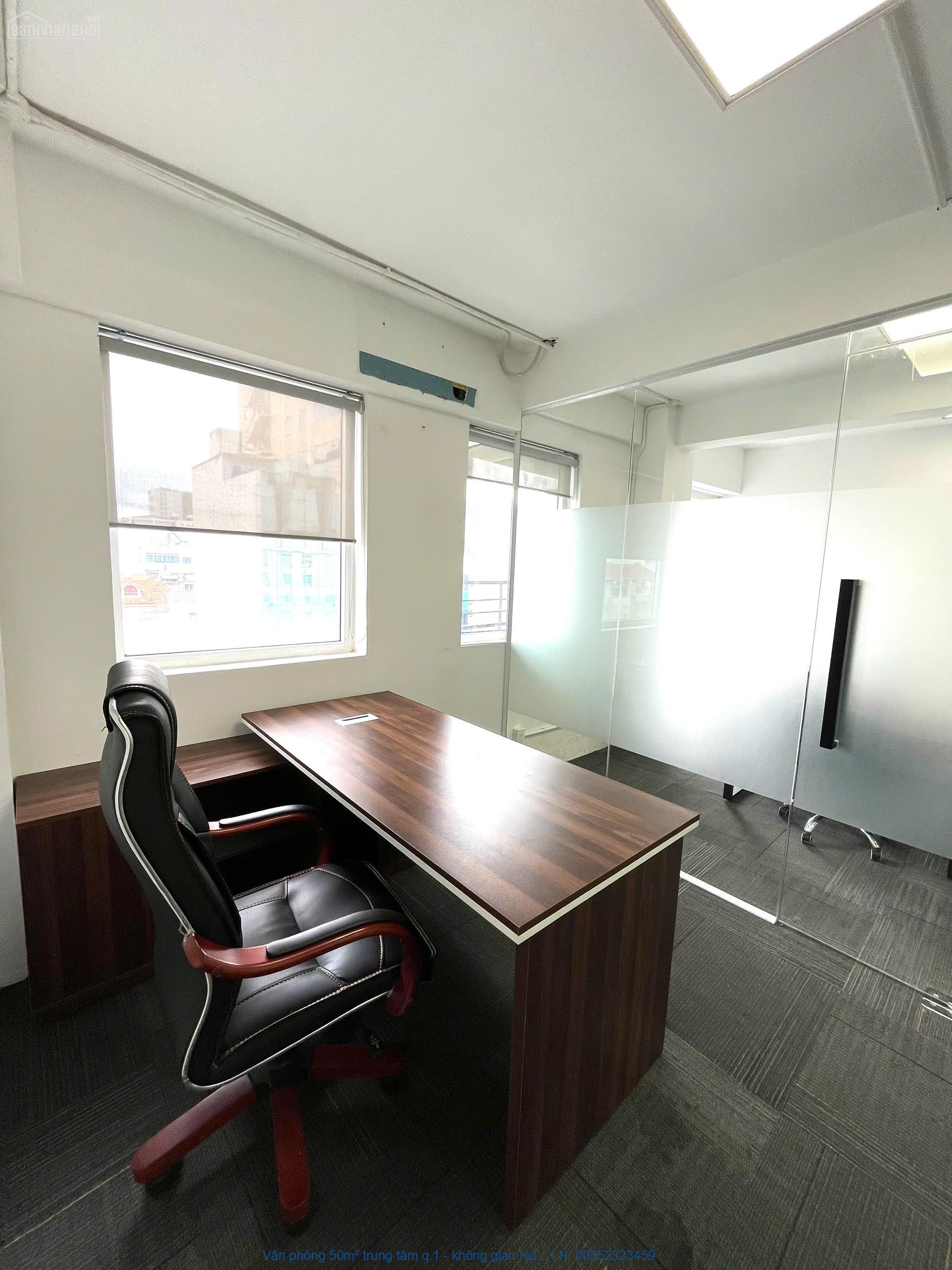 Văn phòng 50m² trung tâm q.1 - không gian hiếm có sẵn sàng vận hành ng