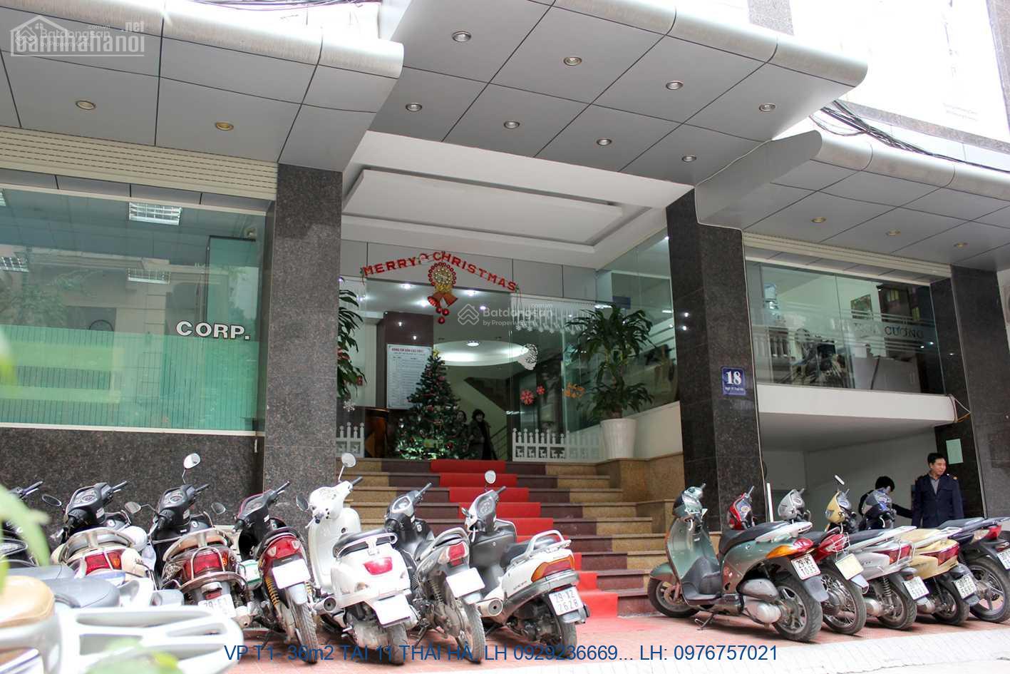 VP T1- 36m2 TẠI 11 THÁI HÀ. LH 0929236669