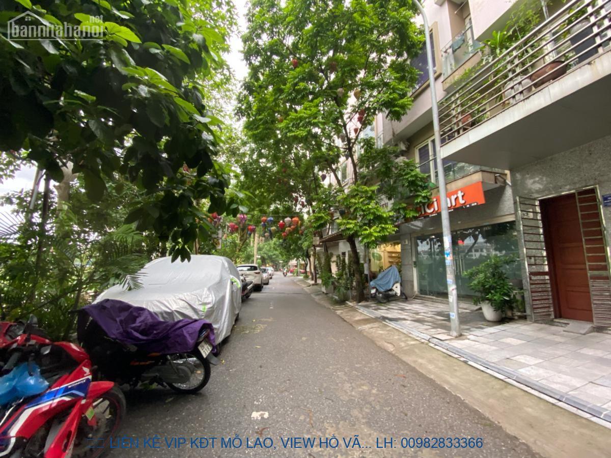 ⚜️ LIỀN KỀ VIP KĐT MỖ LAO, VIEW HỒ VÀ CÔNG VIÊN, 66M2 5T THANG MÁY 